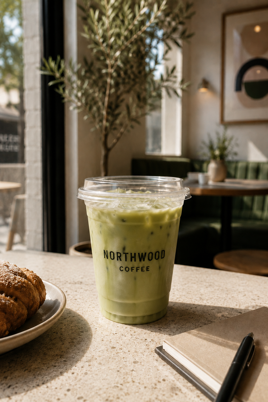 Northwood Coffee branded Cold · 12 oz cup